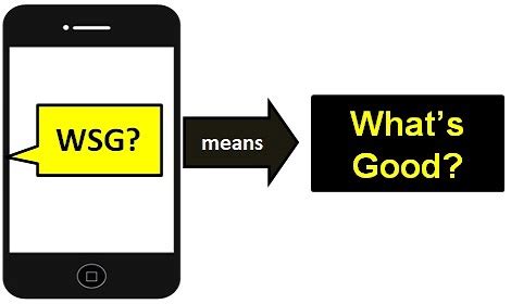 what does wsg mean in texting|What Does WSG Mean In Texting – TEXTMEAN